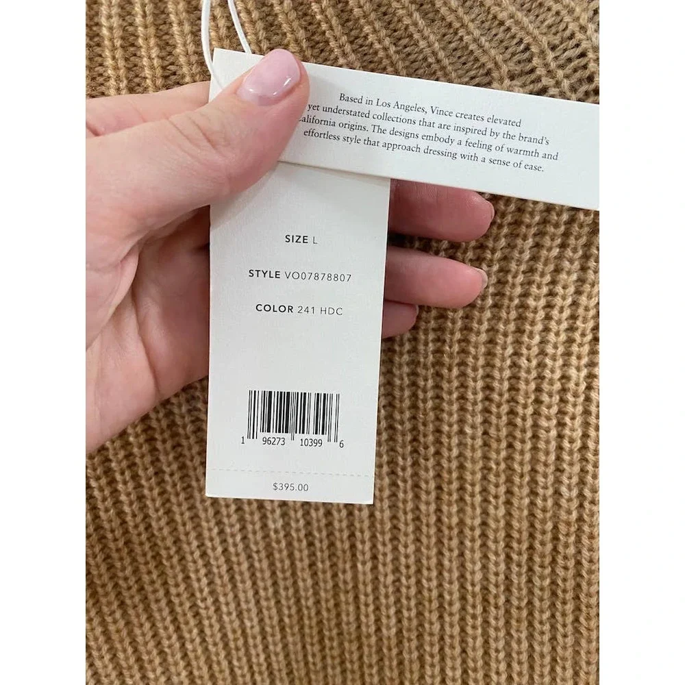 Vince Tan Turtleneck Sweater - Picture 4 of 7